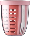 Fruit Tiffin with Built-In Colander